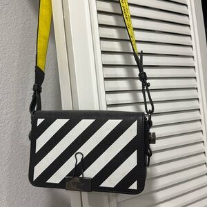 Off White Diagonal Crossbody bag